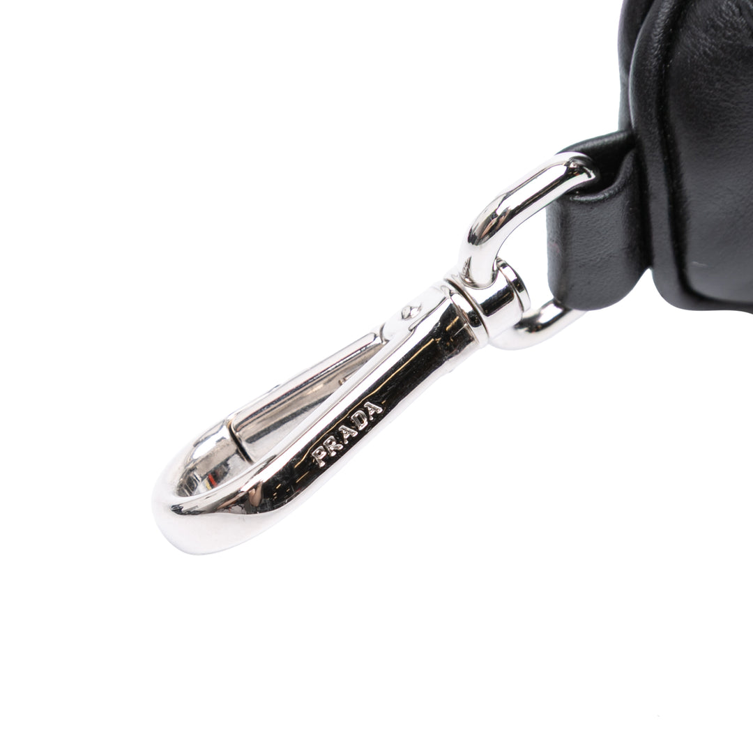 Prada Mini Soft Nappa Triangle Pochette