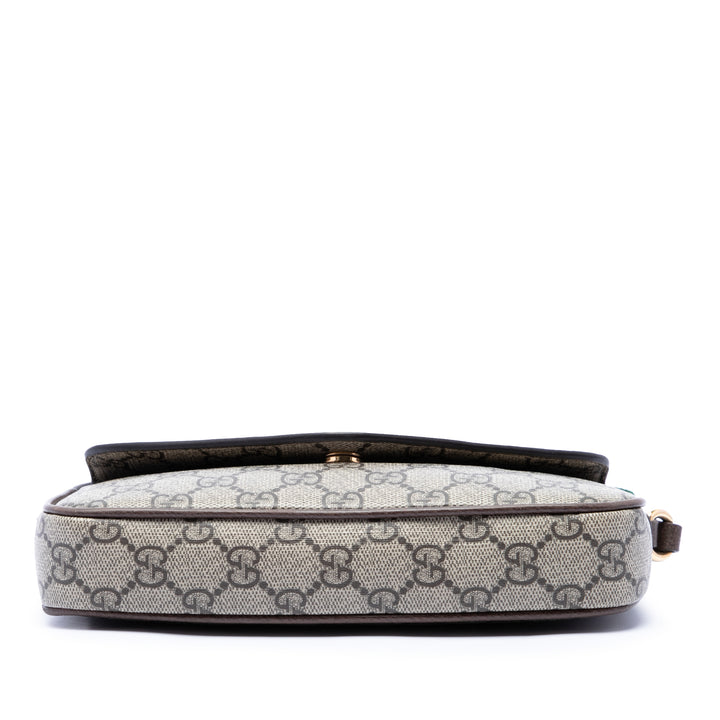 Gucci GG Supreme Web Ophidia Pochette Sac porté croisé