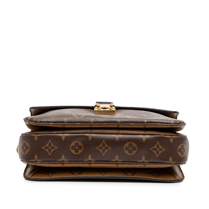 Louis Vuitton Monogram Reverse Pochette Metis Marron – GABY PARIS Authentique