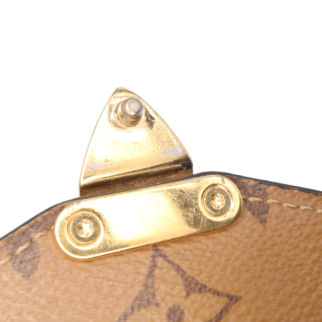 Louis Vuitton Monogram Reverse Pochette Metis Marron – GABY PARIS Authentique