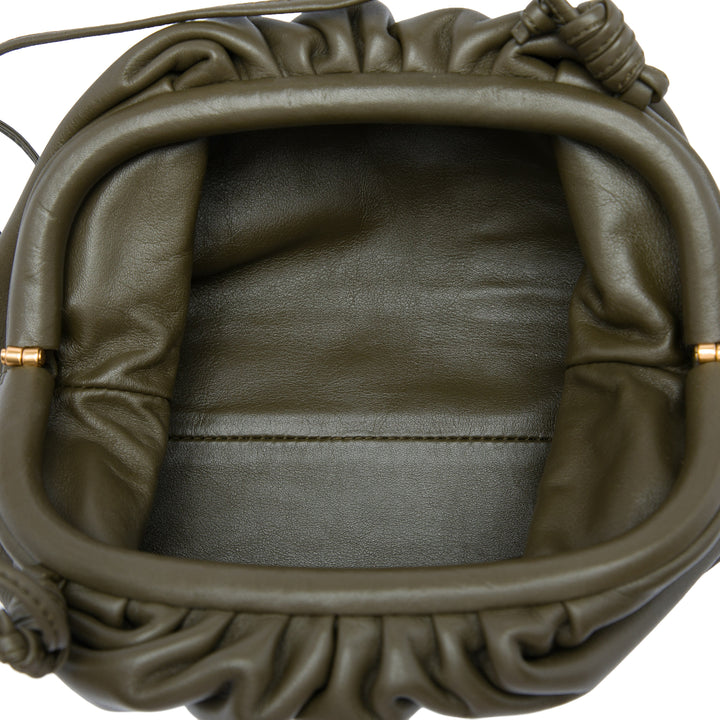 Bottega Veneta Cuir d’agneau The Mini Pochette Sac porté croisé