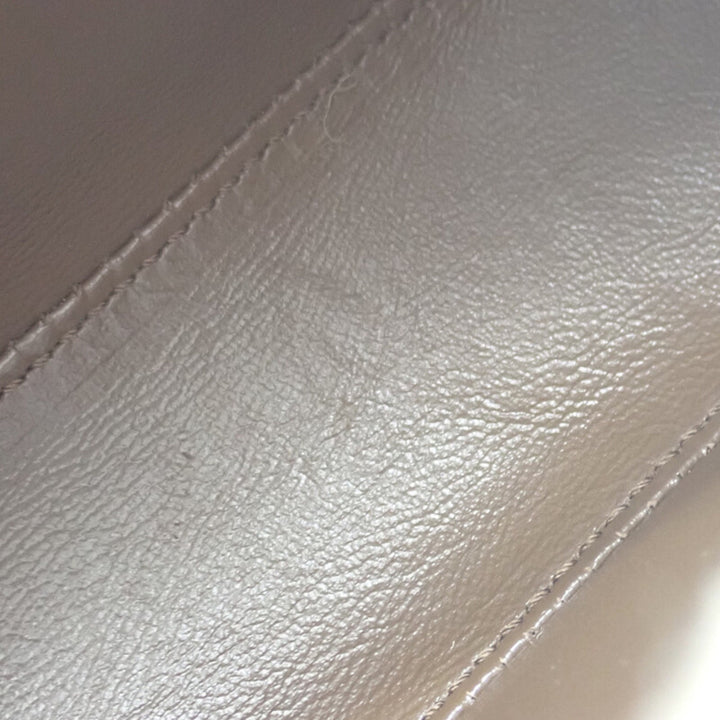 Saint Laurent Shearling à finitions Le 5 a 7 Marron – vue 4 – GABY PARIS