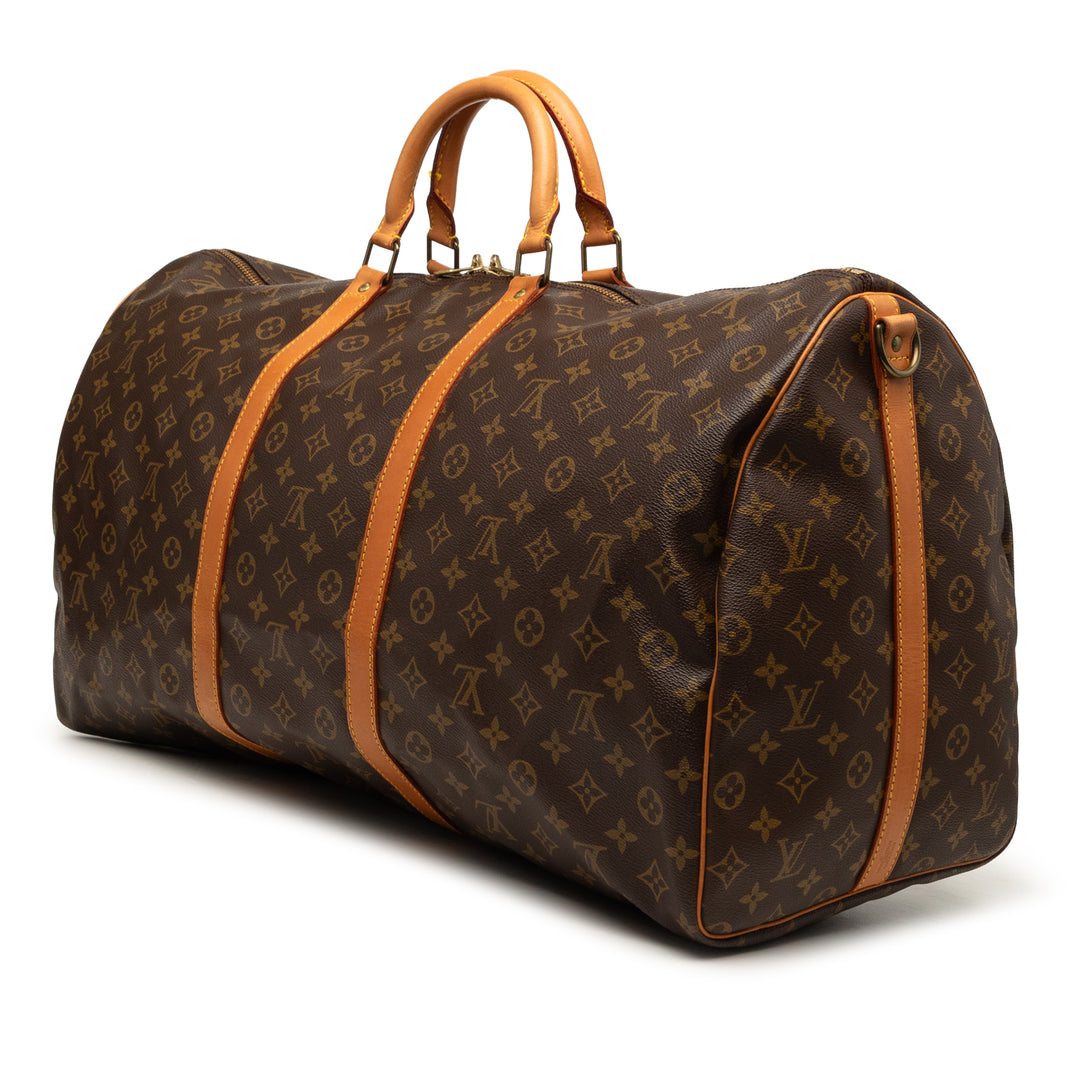 Louis Vuitton Monogram Keepall Bandouliere 60