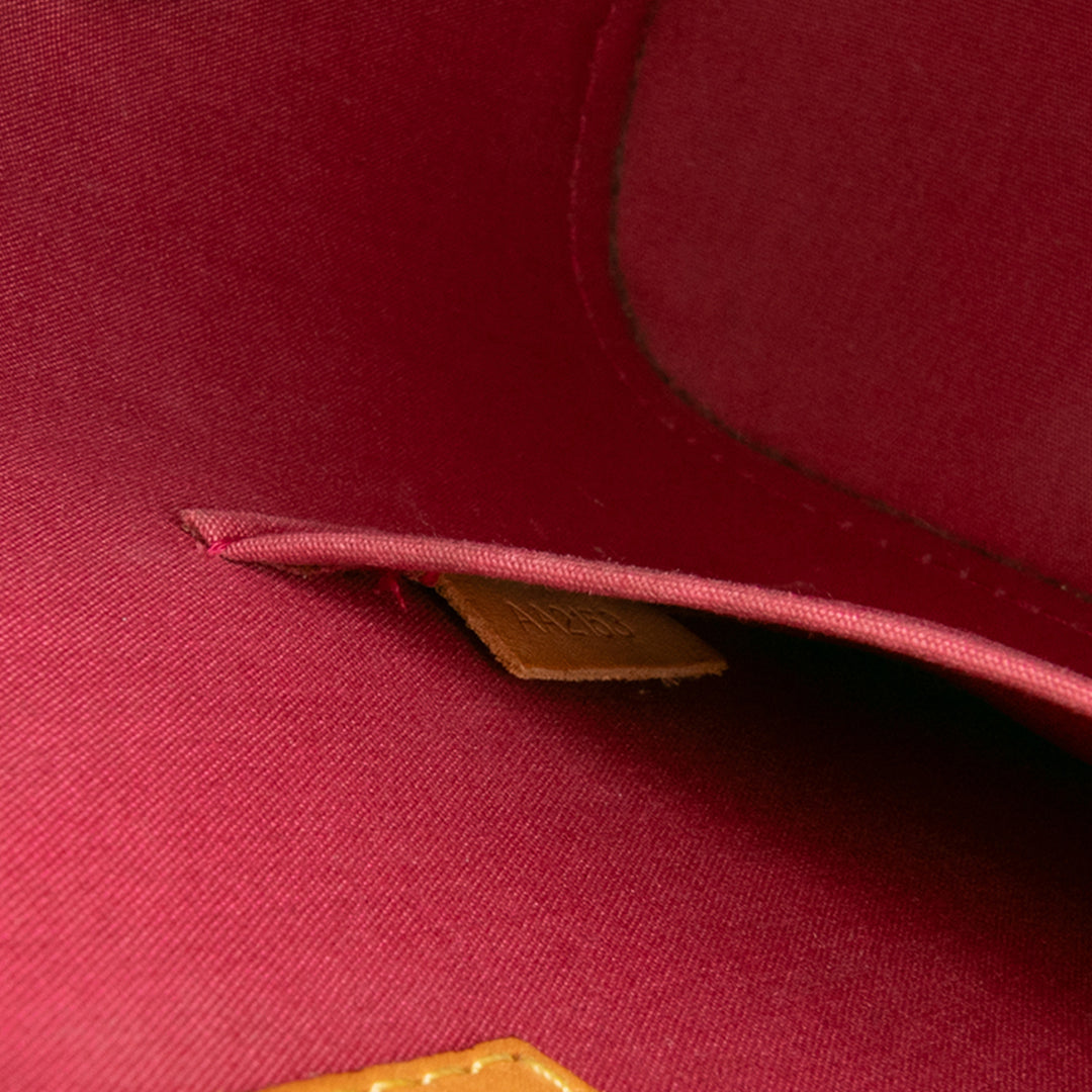 Louis Vuitton Monogram Vernis Alma BB Rouge