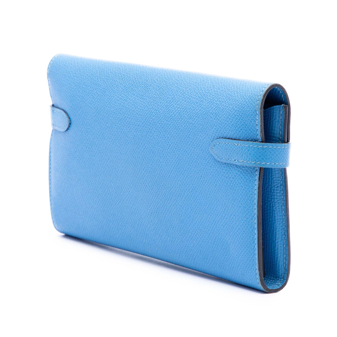 Kelly Longue Portefeuille Epsom Bleu