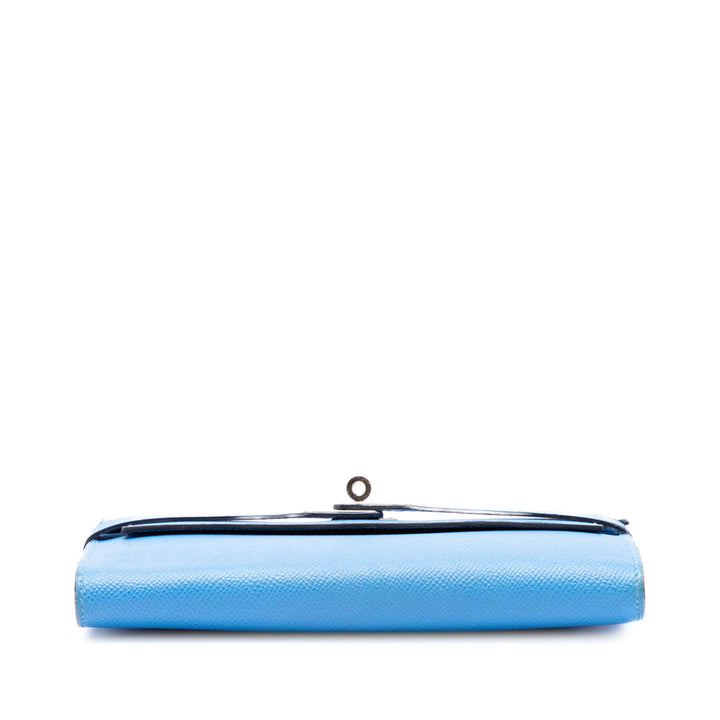 Kelly Longue Portefeuille Epsom Bleu