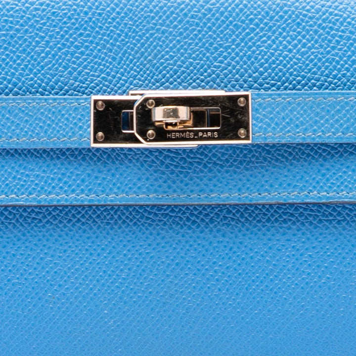 Kelly Longue Portefeuille Epsom Bleu