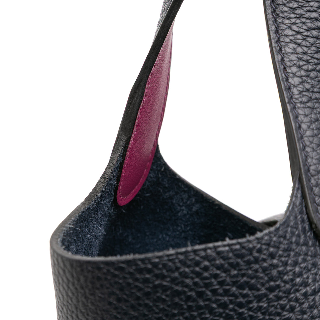 Hermès Clemence and Swift Picotin Lock 18 Eclat Bleu – GABY PARIS Authentique