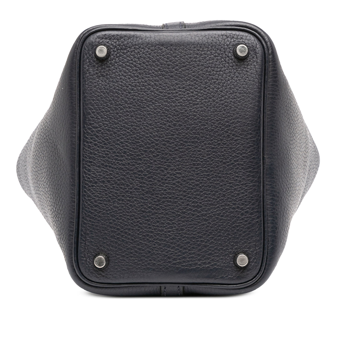 Hermès Clemence and Swift Picotin Lock 18 Eclat Bleu – GABY PARIS Authentique