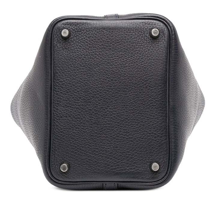 Hermès Clemence and Swift Picotin Lock 18 Eclat Bleu – GABY PARIS Authentique