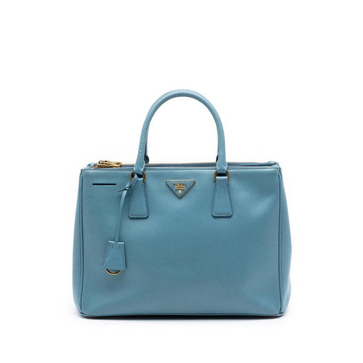 Prada Medium Saffiano Lux Galleria Double Zip Sac