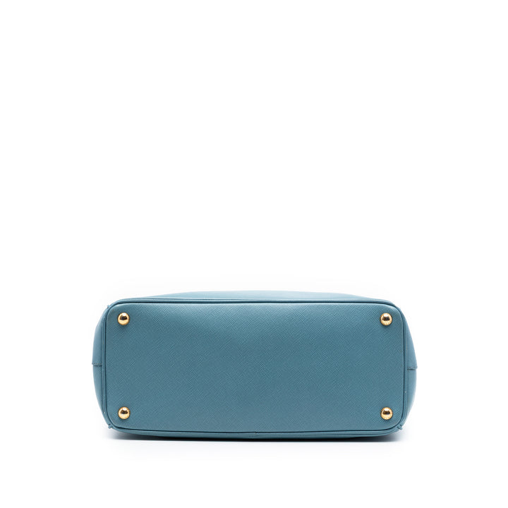 Prada Medium Saffiano Lux Galleria Double Zip Sac