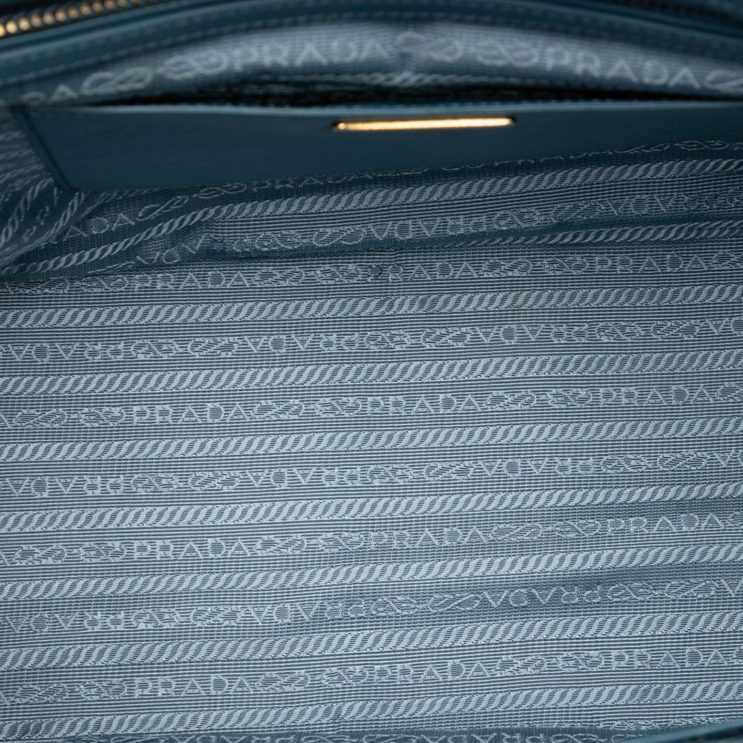 Prada Medium Saffiano Lux Galleria Double Zip Sac