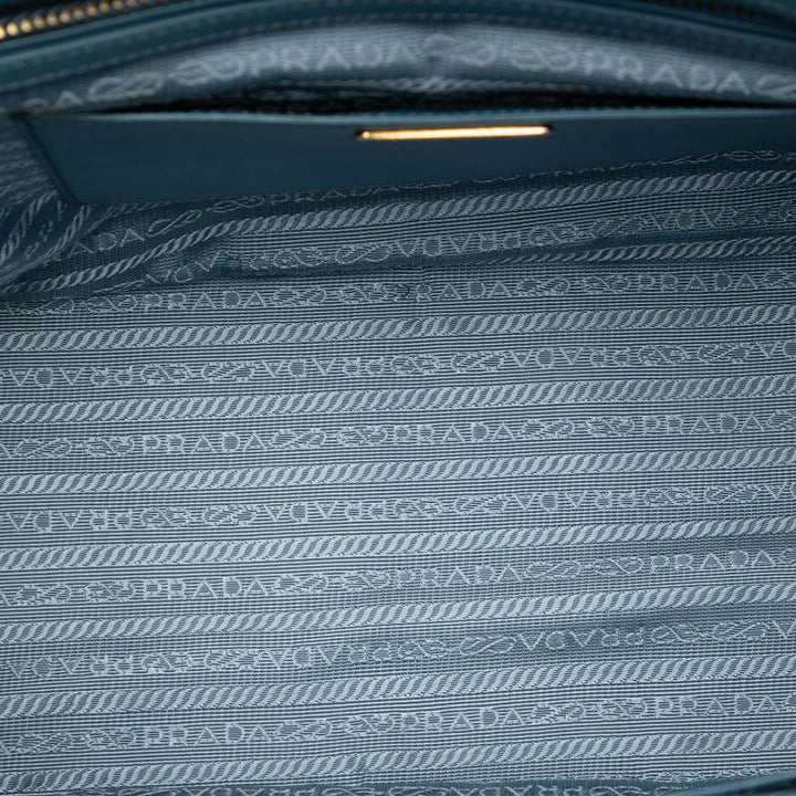 Prada Medium Saffiano Lux Galleria Double Zip Sac