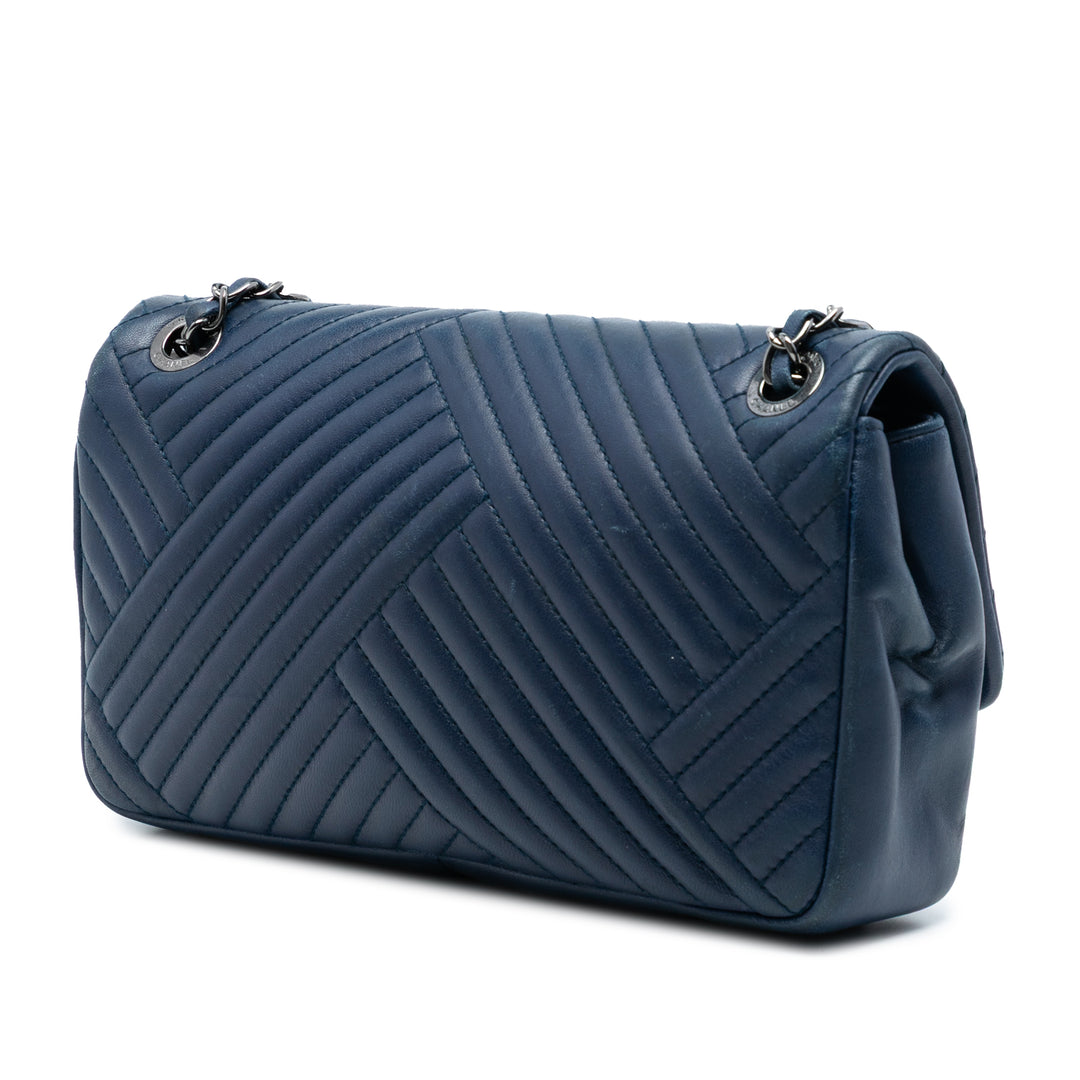 Chanel Small Cuir d’agneau CC Crossing à rabat