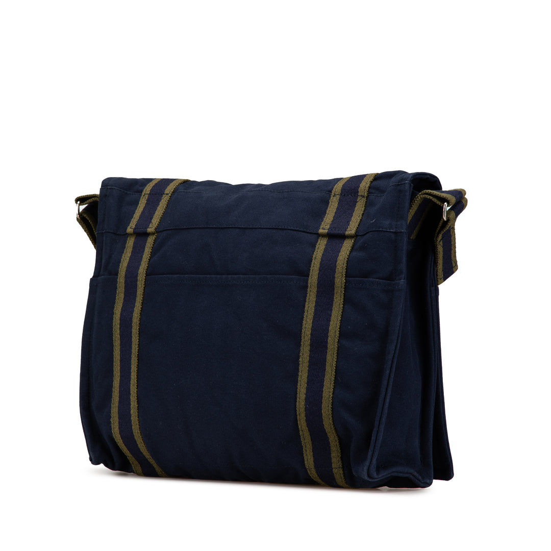 Canvas Fourre Tout Besace MM Blue - Gaby Paris