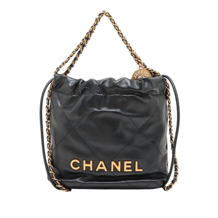 Chanel Mini brillant Cuir de veau 22 Sac à main
