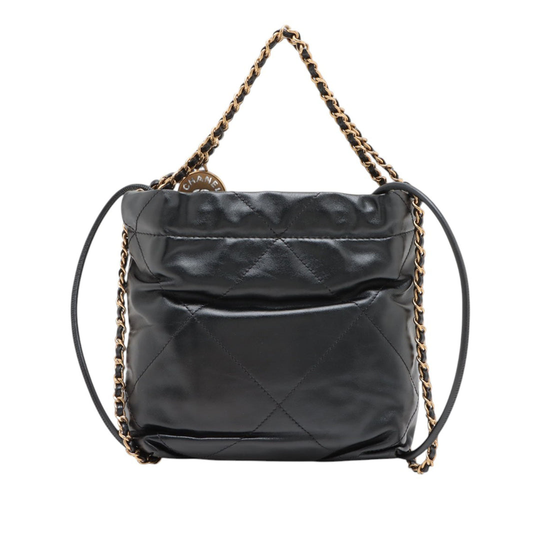 Chanel Mini brillant Cuir de veau 22 Sac à main