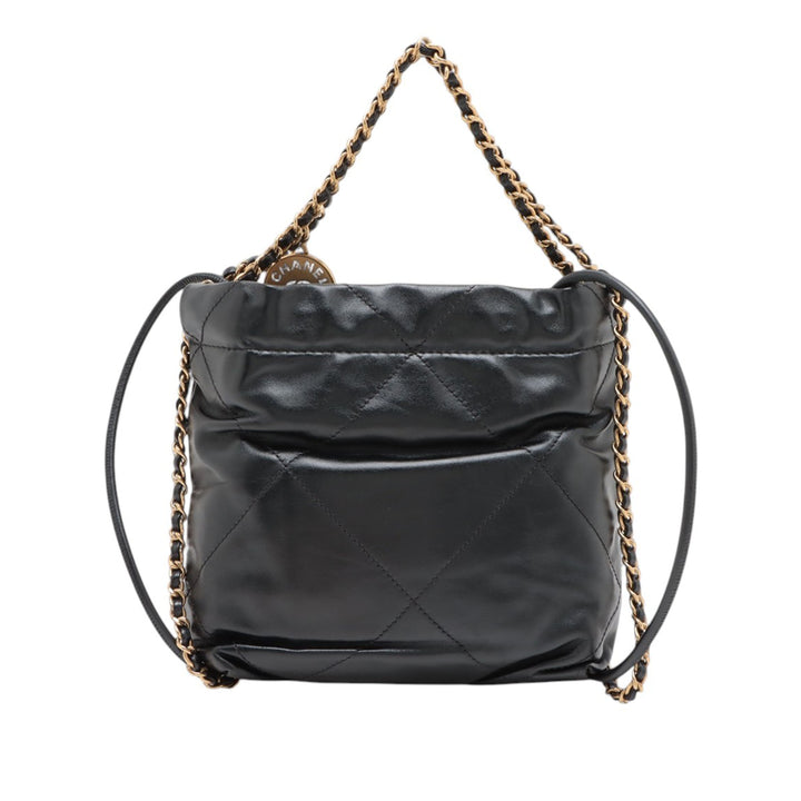 Chanel Mini brillant Cuir de veau 22 Sac à main
