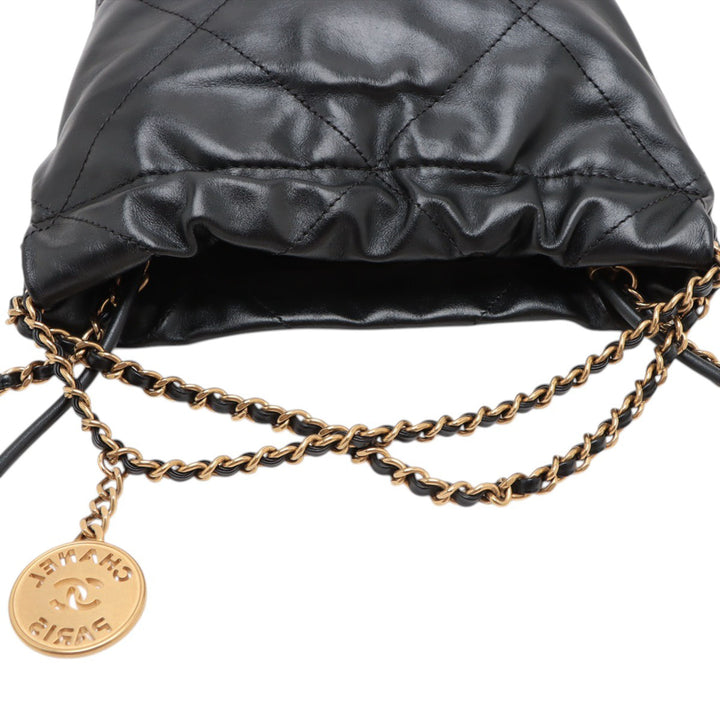 Chanel Mini brillant Cuir de veau 22 Sac à main