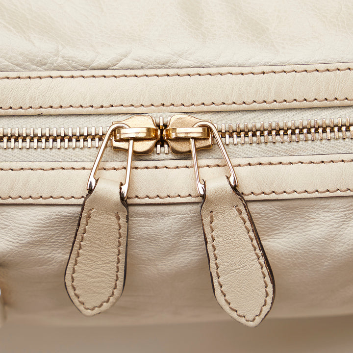 Duchessa Boston Bag White - Gaby Paris