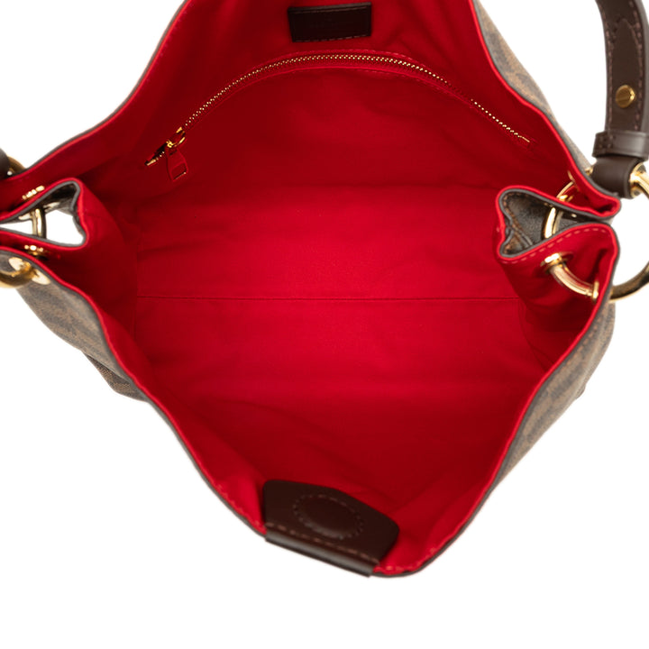 Louis Vuitton Graceful PM Damier Ébène Marron – vue 4 – GABY PARIS