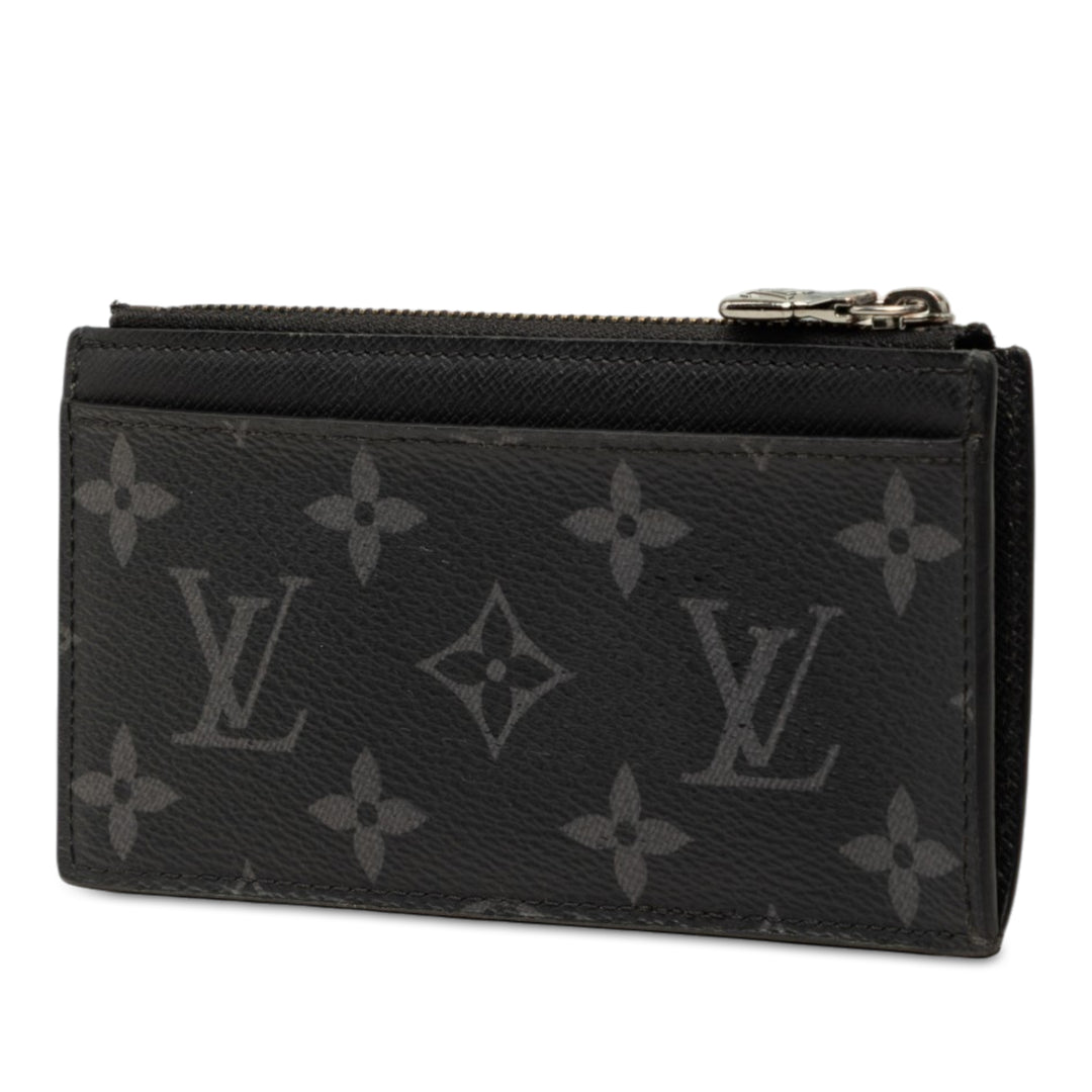 Reverse Taigarama Coin Porte-cartes Monogram Eclipse Noir