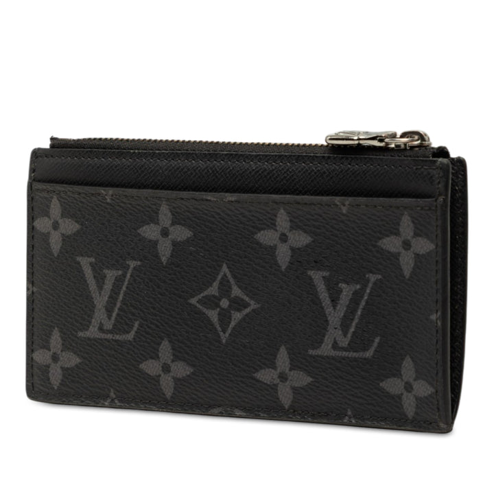 Reverse Taigarama Coin Porte-cartes Monogram Eclipse Noir