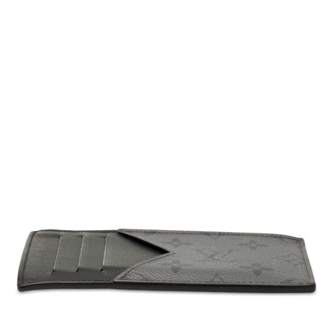 Reverse Taigarama Coin Porte-cartes Monogram Eclipse Noir