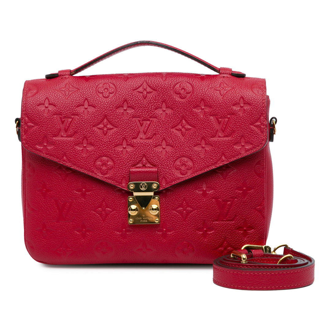 Monogram Empreinte Pochette Metis Red - Gaby Paris