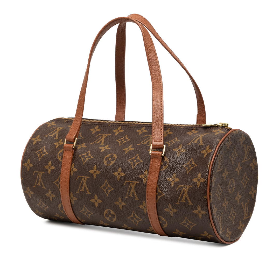 Papillon 30 Monogram Marron