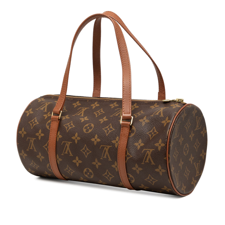 Papillon 30 Monogram Marron