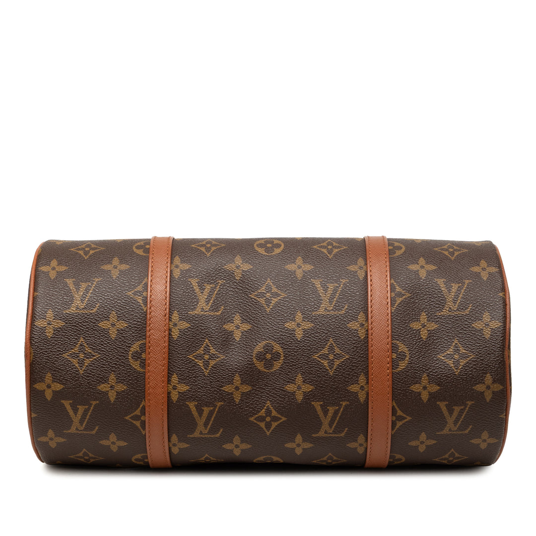 Papillon 30 Monogram Marron