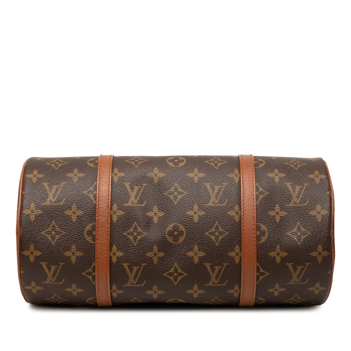 Papillon 30 Monogram Marron