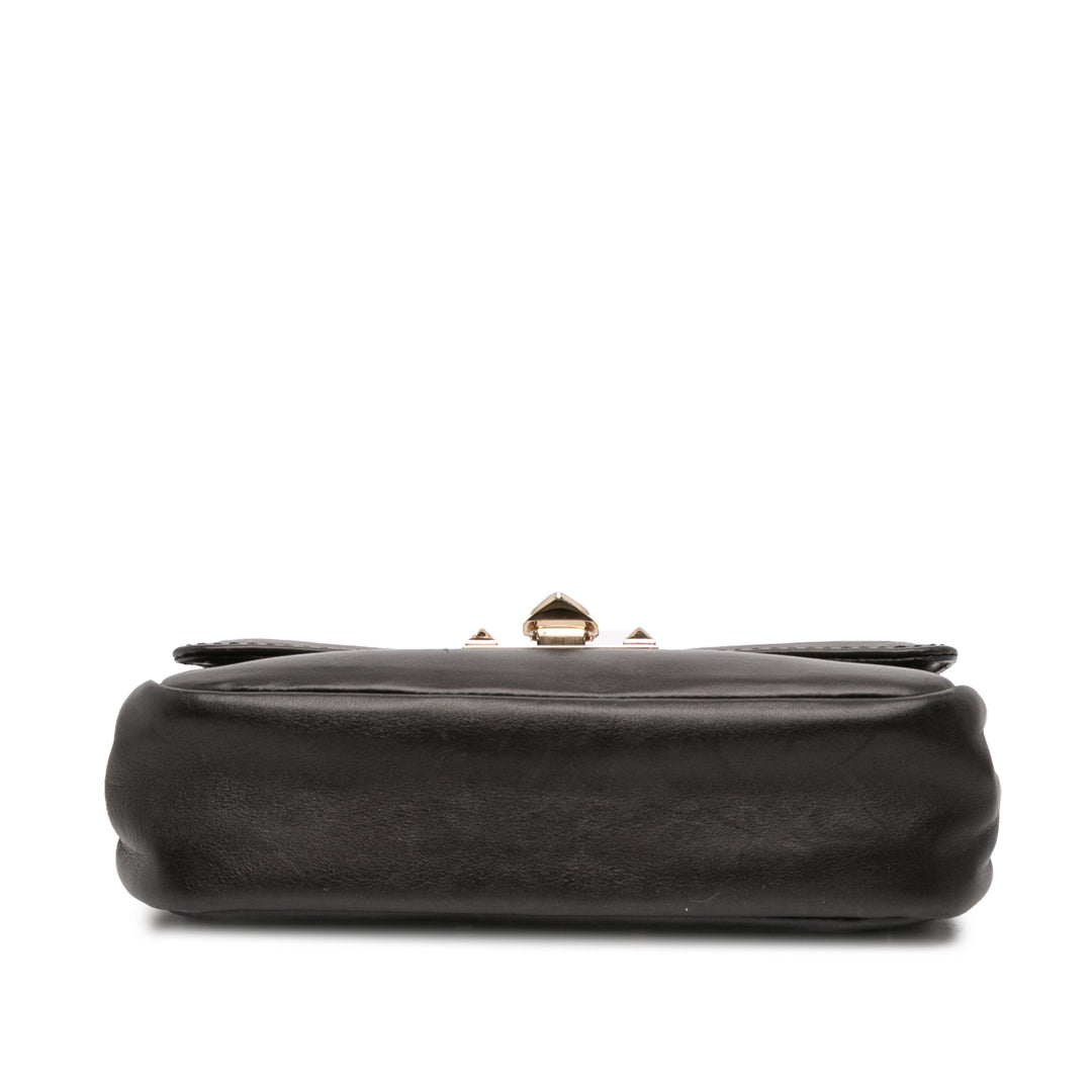 Rockstud Sac Petit Noir