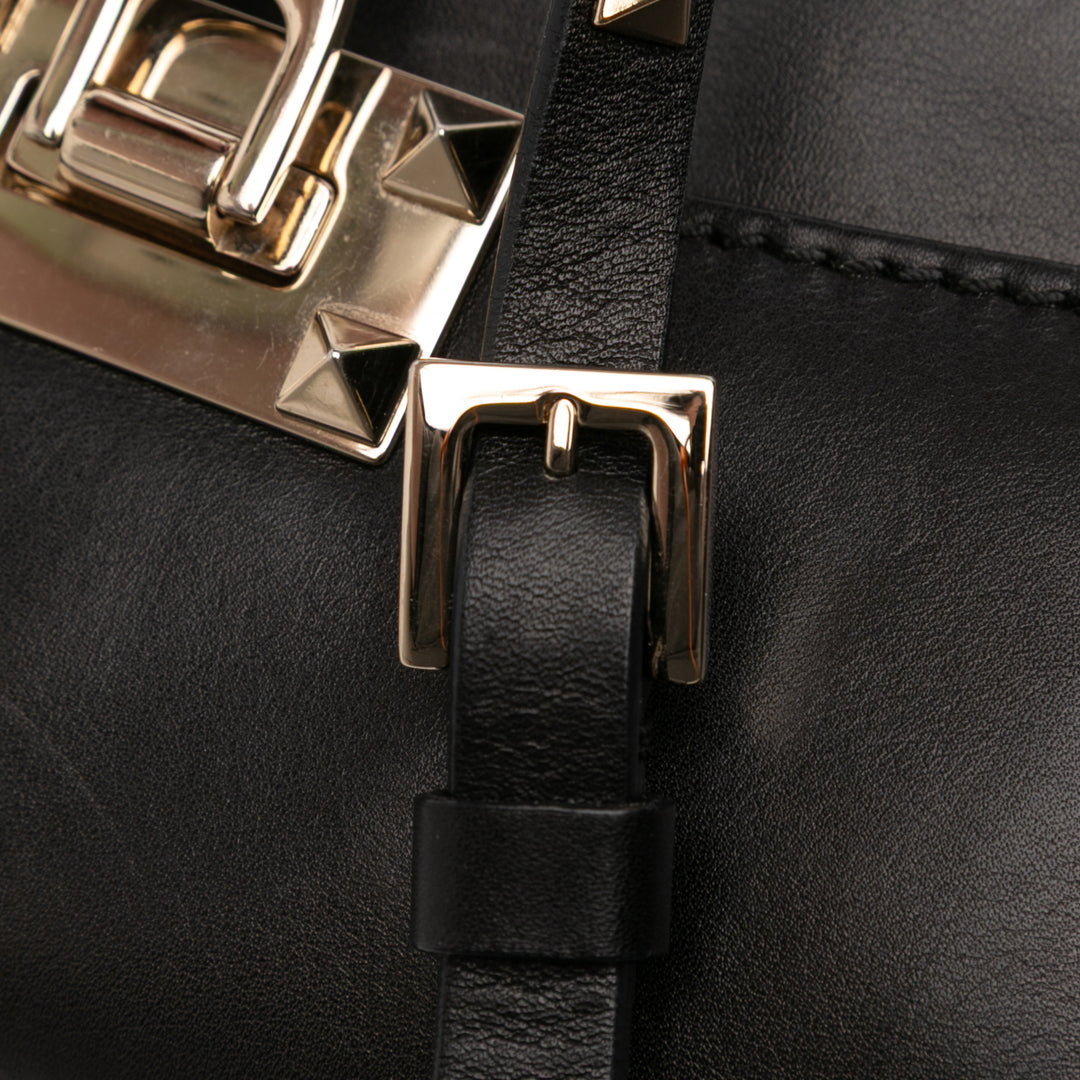 Rockstud Sac Petit Noir