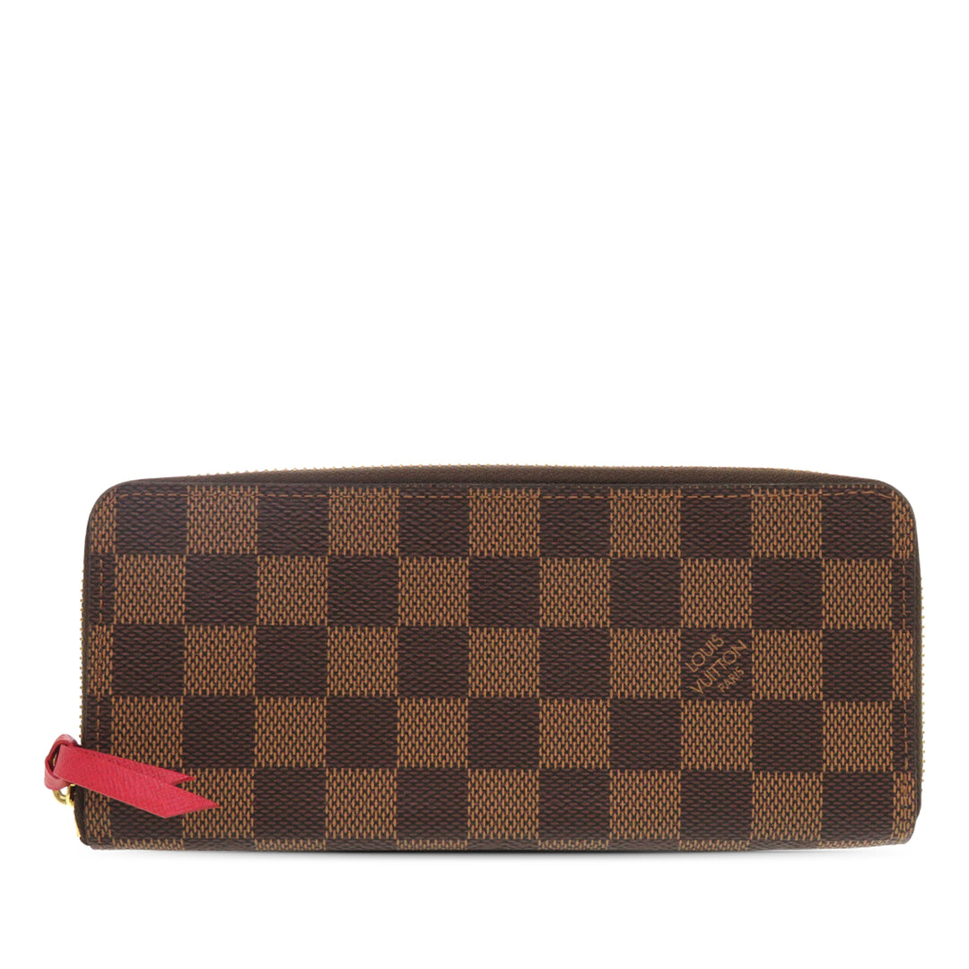 Louis Vuitton Damier Ebene Zippy Portefeuille long