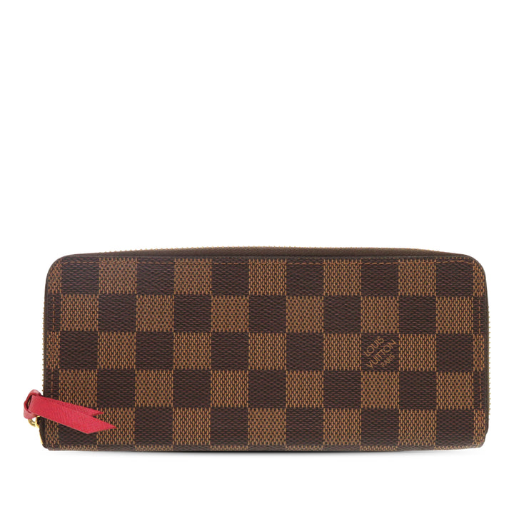 Louis Vuitton Damier Ebene Zippy Portefeuille long