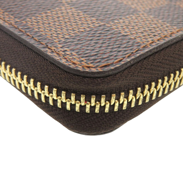 Louis Vuitton Damier Ebene Zippy Portefeuille long