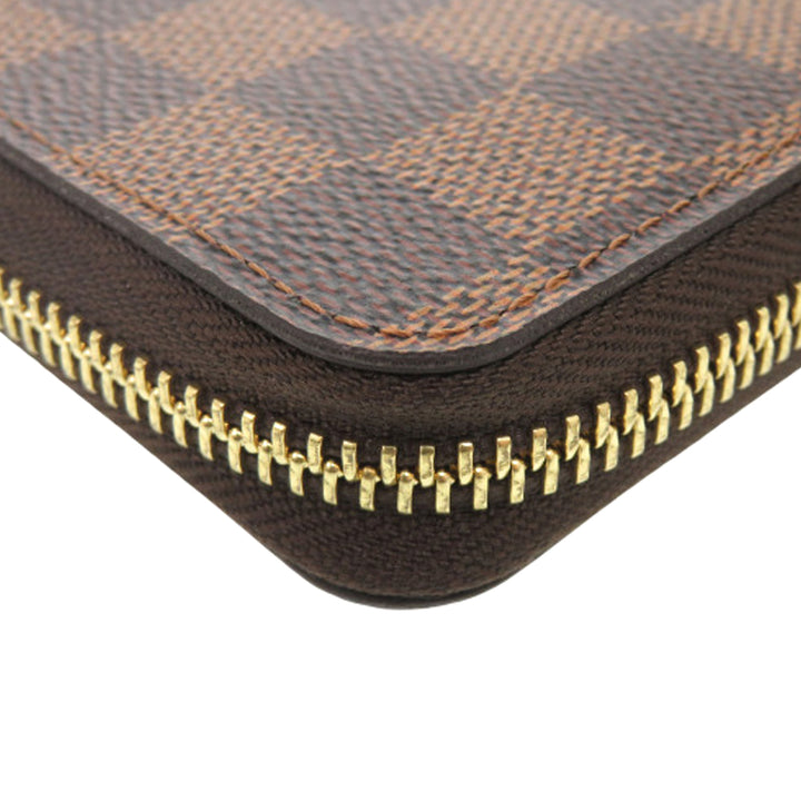 Louis Vuitton Damier Ebene Zippy Portefeuille long