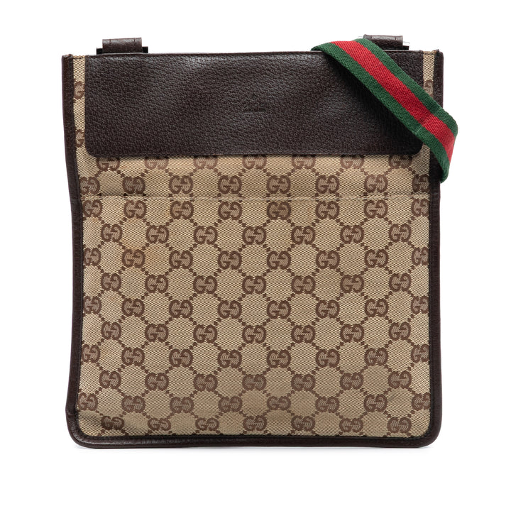 Gucci GG Toile Web Sac porté croisé