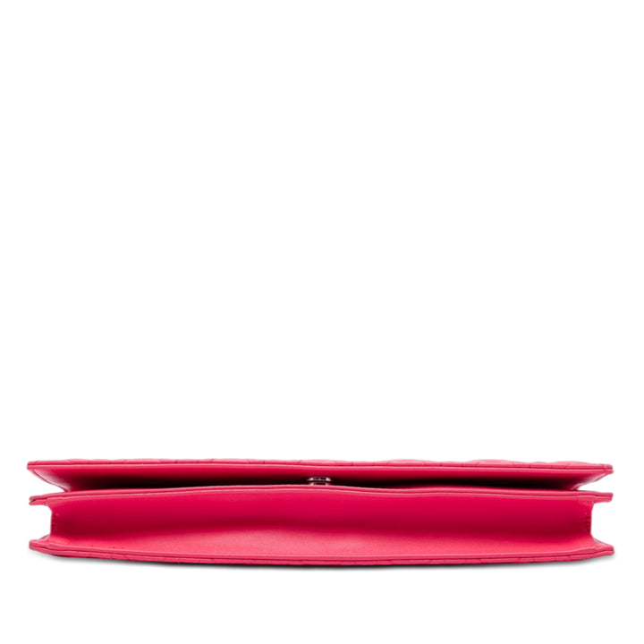 Dior Cuir d’agneau Cannage Lady Dior Wallet on Chain