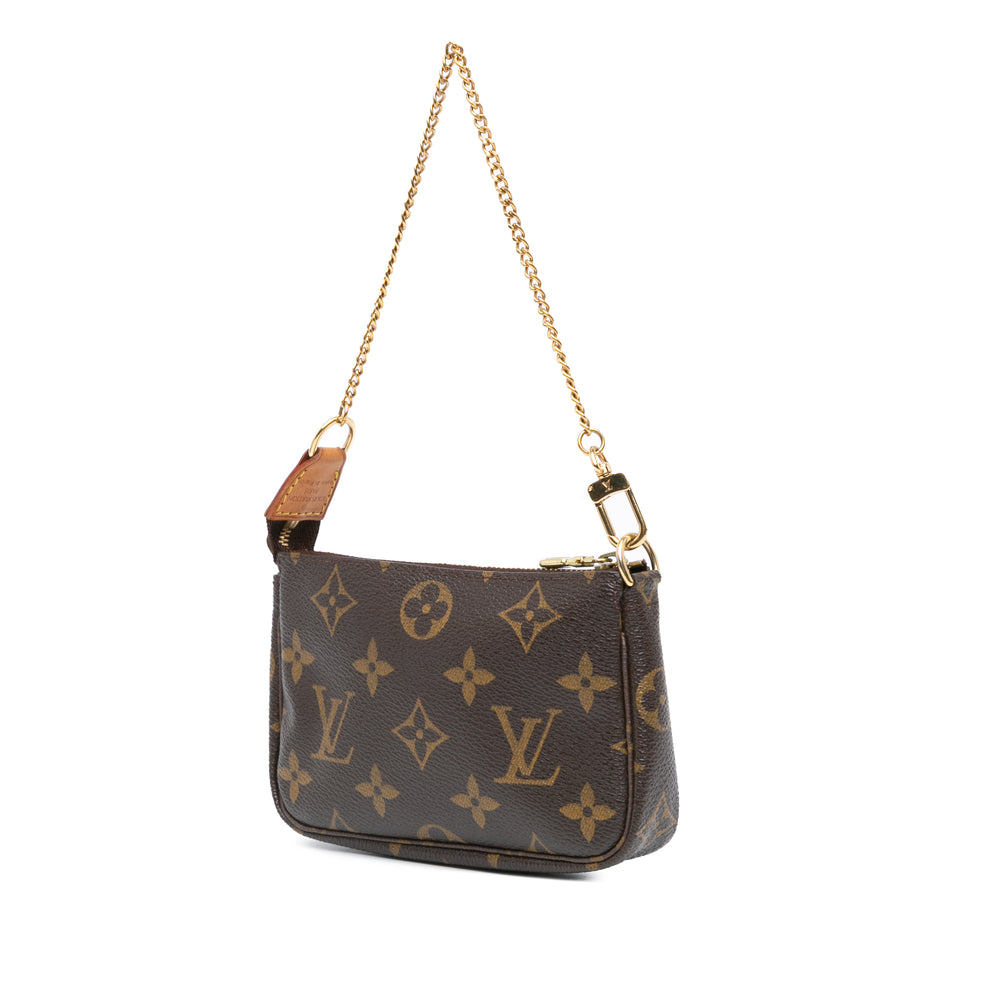 Monogram Trunks and Bags Mini Pochette Accessoires Brown - Gaby Paris