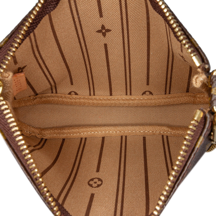 Monogram Trunks and Bags Mini Pochette Accessoires Brown - Gaby Paris