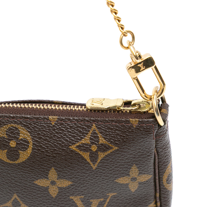 Monogram Trunks and Bags Mini Pochette Accessoires Brown - Gaby Paris