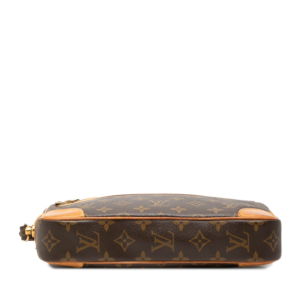 Louis Vuitton Marly Dragonne GM Monogram Marron – vue 3 – GABY PARIS