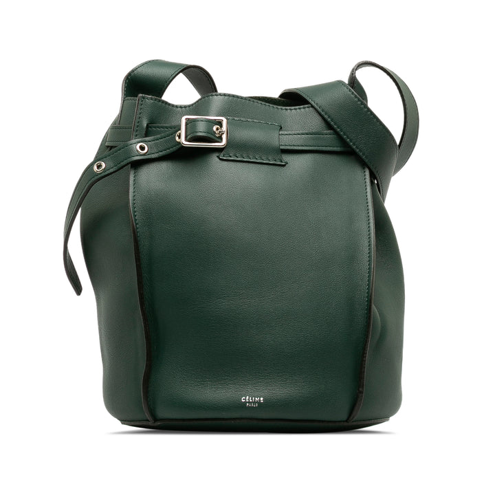 Celine Big Bag Bucket Green - GABY PARIS