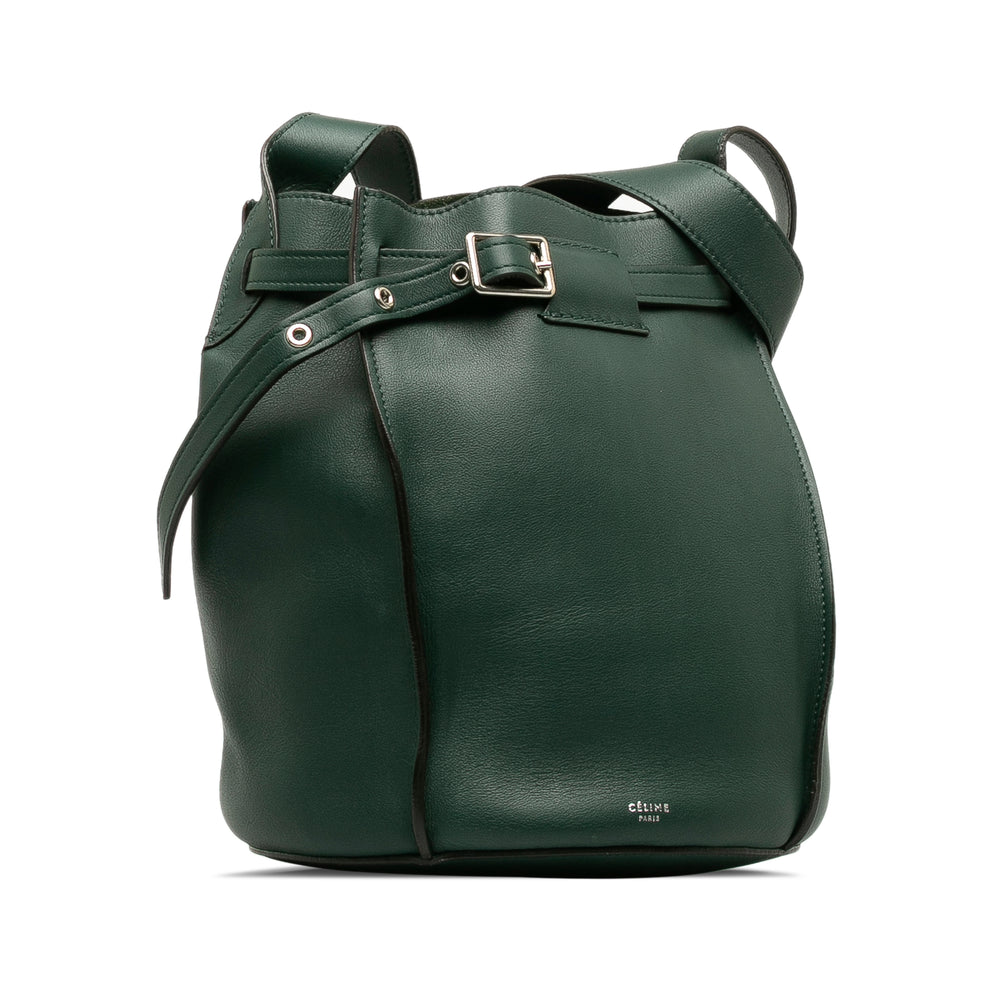 Celine Big Bag Bucket Green - GABY PARIS