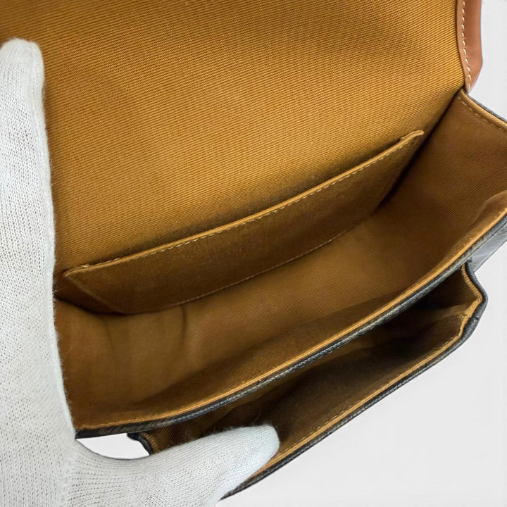 Triomphe Folco Sac Moyen Triomphe enduite Marron