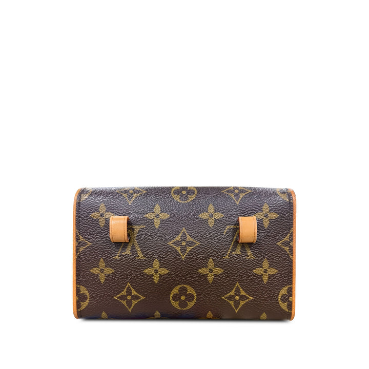 Louis Vuitton Pochette Florentine Monogram Marron – vue 2 – GABY PARIS